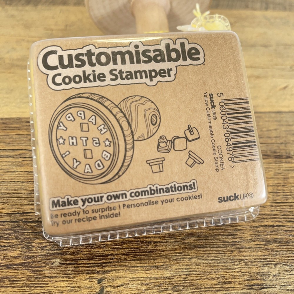 Customisable Cookie Stamp Alphabet Cookie Cutters Personalized Cookie Stamp