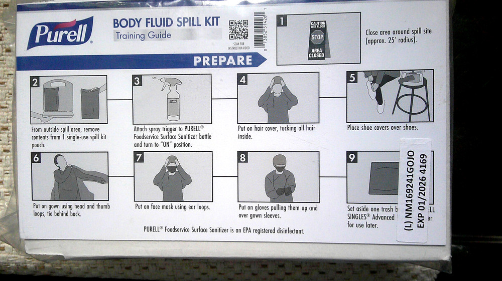 PURELL Body Fluid Spill Kit