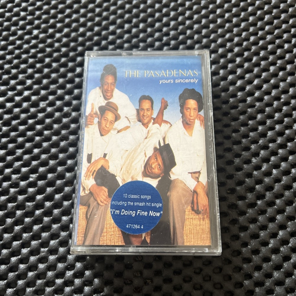 THE PASADENAS CASSETTE : YOURS SINCERELY : GOOD CONDITION