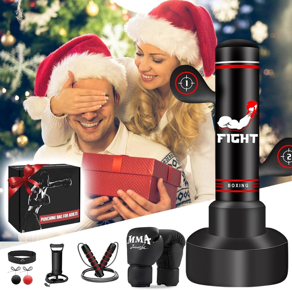 Upgraded Standing Punching Bag for Adults
