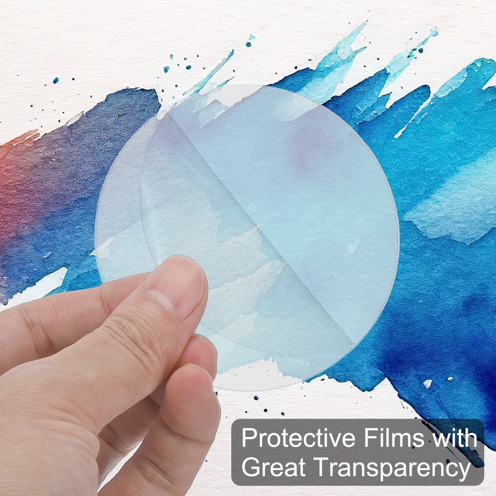 0.24" Thickness Acrylic Circles 10" Diameter Round Acrylic Sheets, Clear