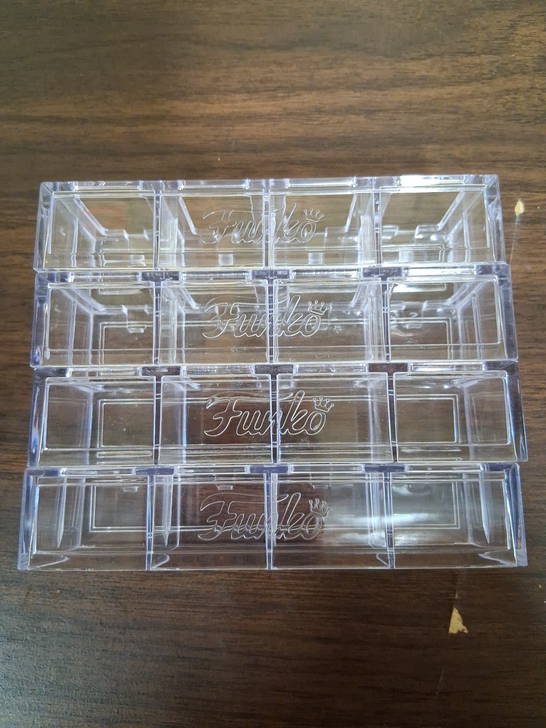 Funko Bitty Pop! - Stackable Shelves - Lot of 4 Holds 16 Bitty Pops Free Shippin