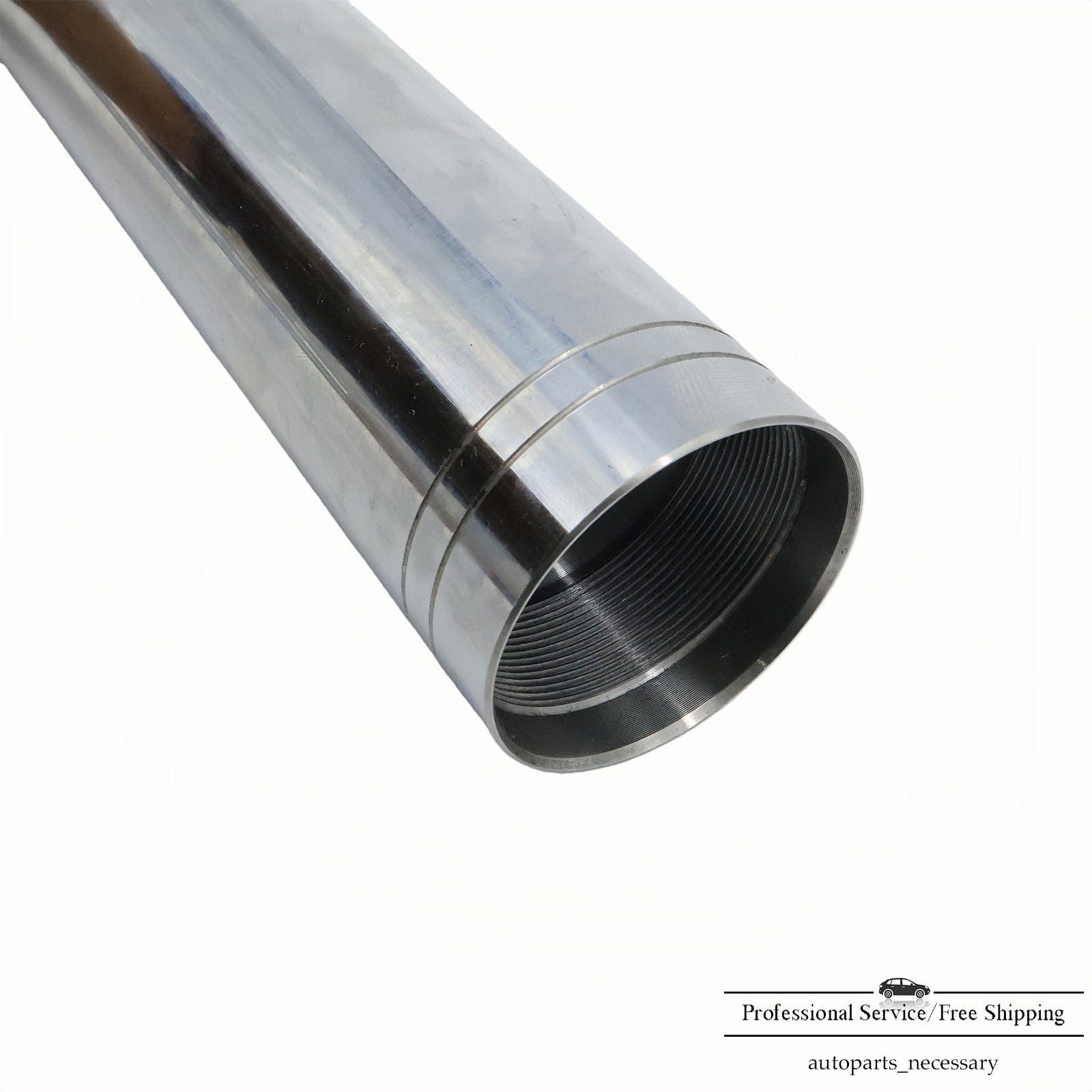 2x Front Shock Inner Fork Tubes For Kawasaki EX650 Ninja 650 2017-2023 41x585mm