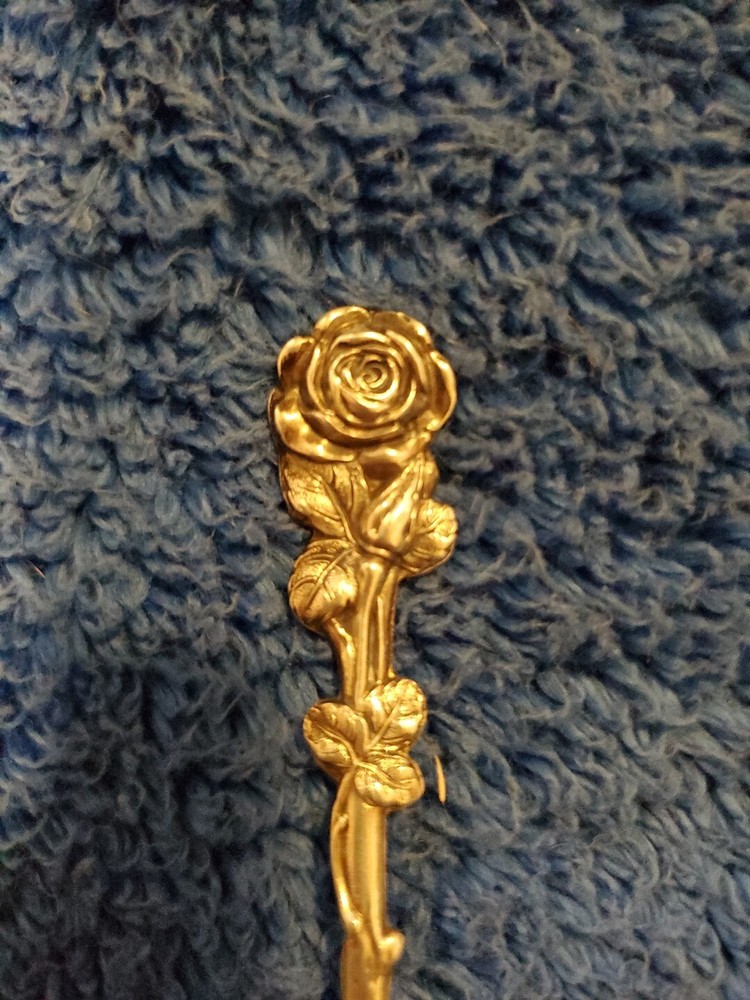 REED & BARTON-Sterling Silver Rose Flower Handle .925