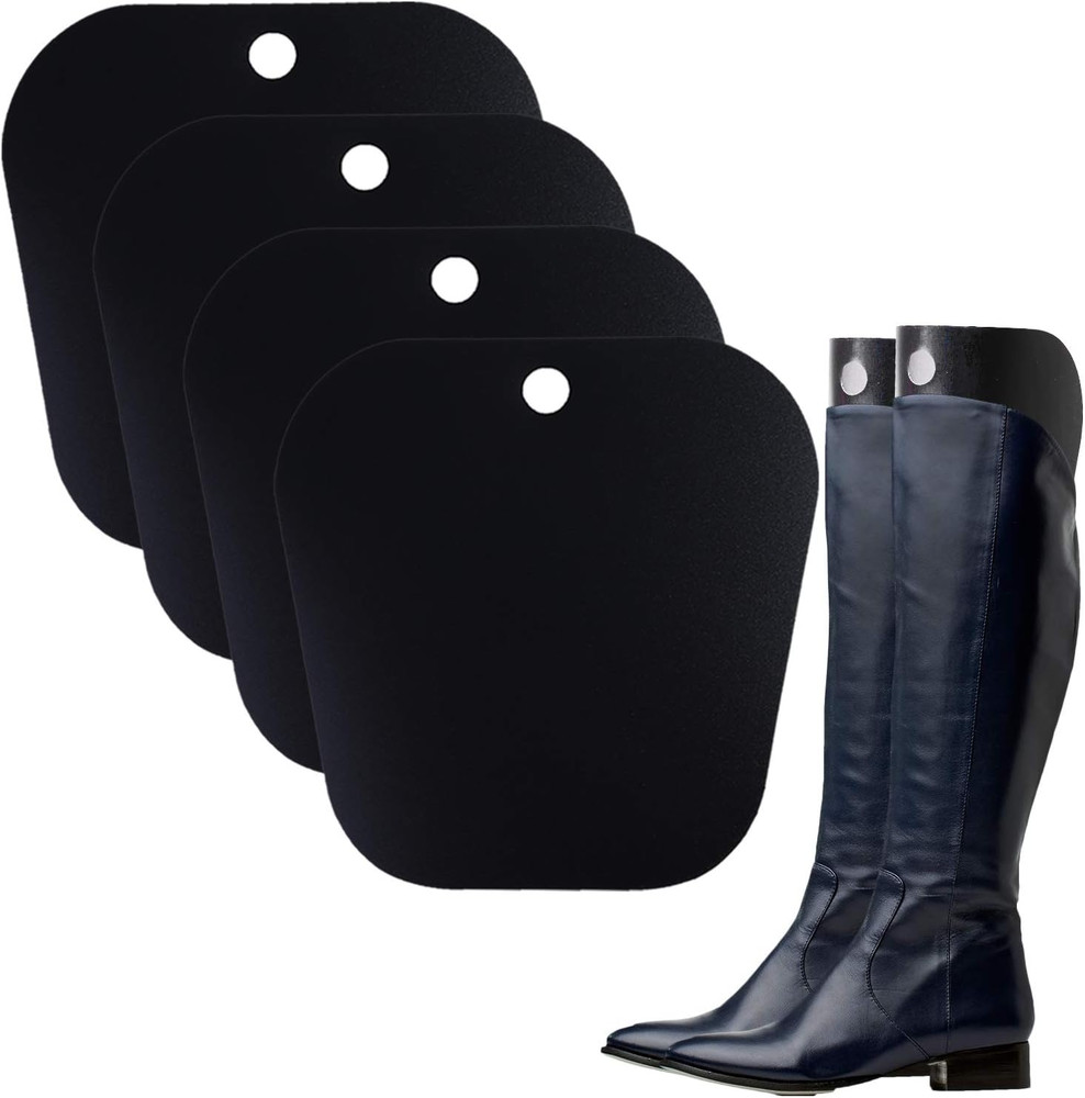 4 Pieces (2 Pairs) Boot Shapers Form Inserts Breathable Boots Support for Men or