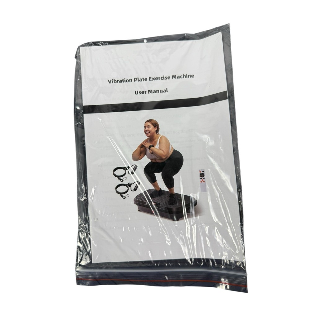 NIB Advanced Mini Ultra Thin Shaping Machine Vibrating Exercise Black