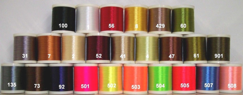 Danville 140 DENIER FLYMASTER PLUS WAXED THREAD 100 Yard Spool Fly & Jig Tying