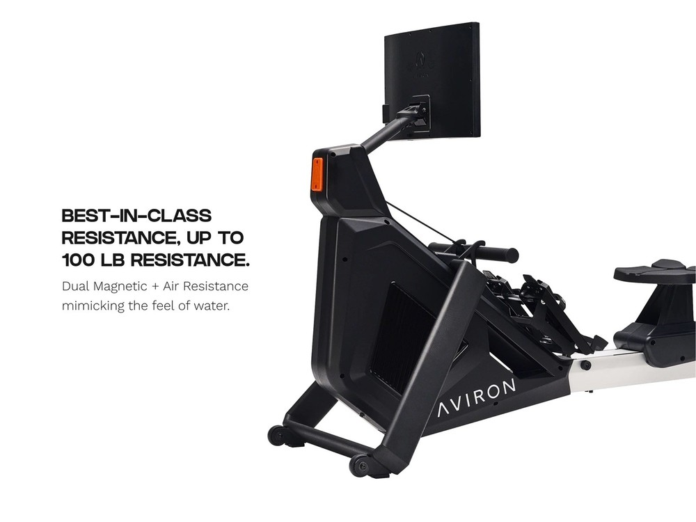 2026 NEW AVIRON STRONG ROWER - Interactive 22” Touchscreen with Workout Library
