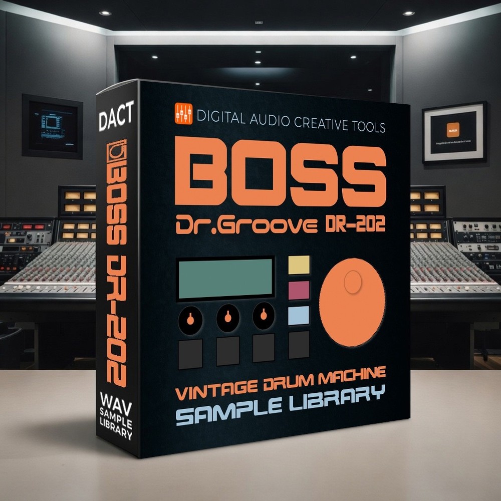 Boss DR-202 Drum Machine Sample Library