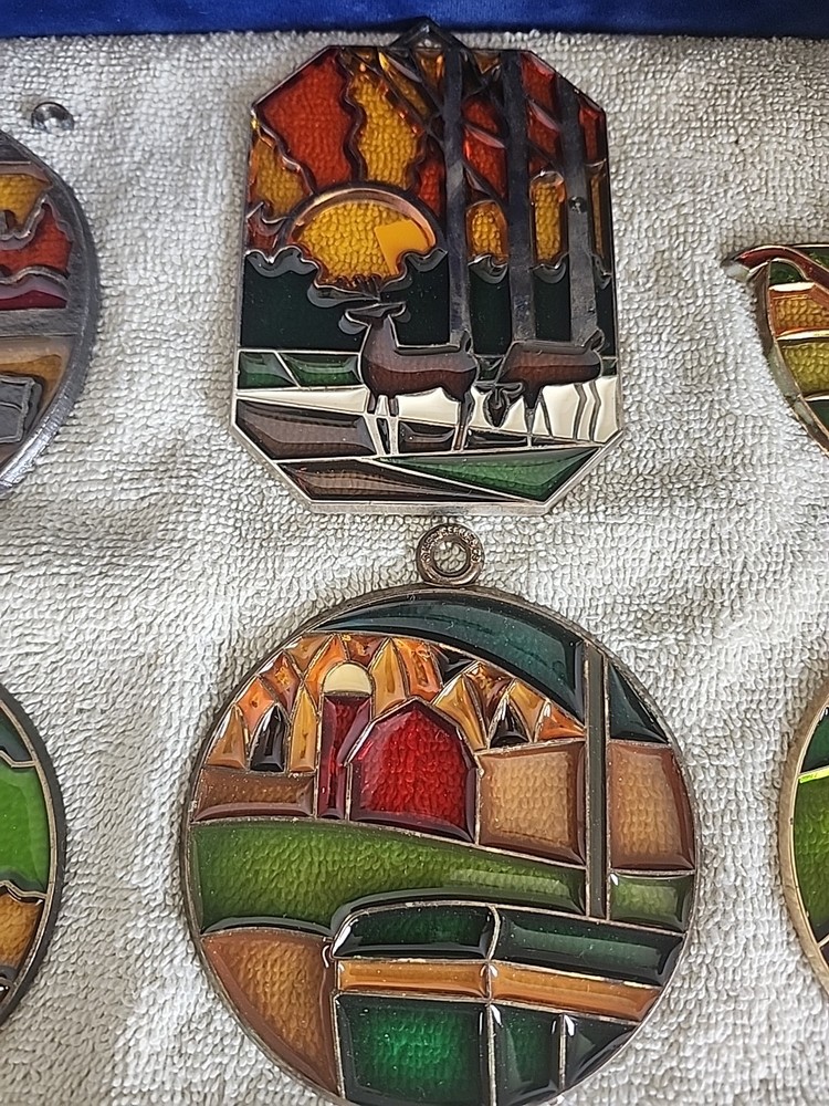 6 PC John Deere Suncatcher ;ASST'D YEARS