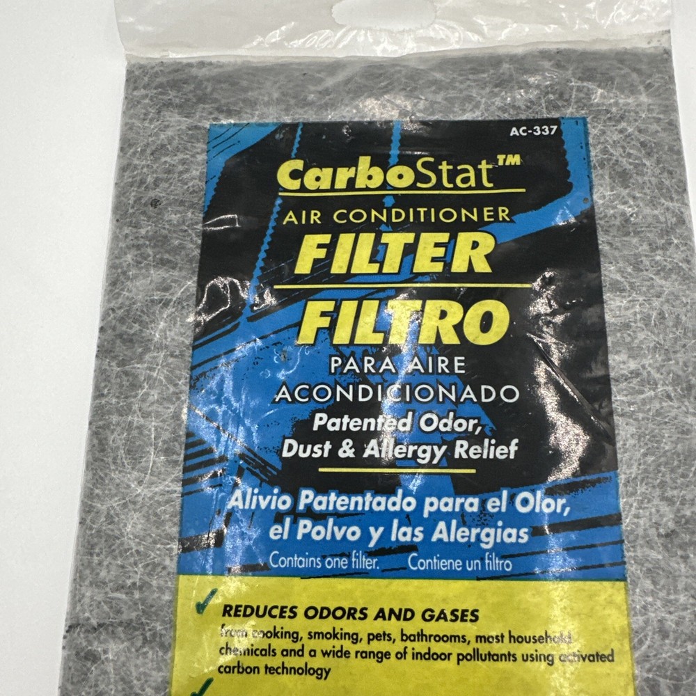 CarboStat Air Conditioner Filter AC-337