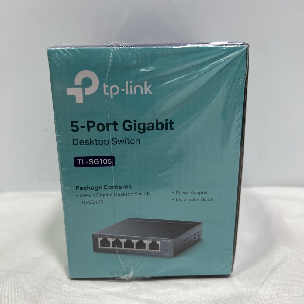 TP-LINK Technologies TP-Link (TL-SG105) 4-Ports External Switch ~ NEW SEALED