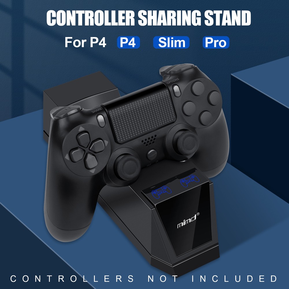Controller Charging Station Dock for PlayStation 4 PS4 Controller Charger Stand