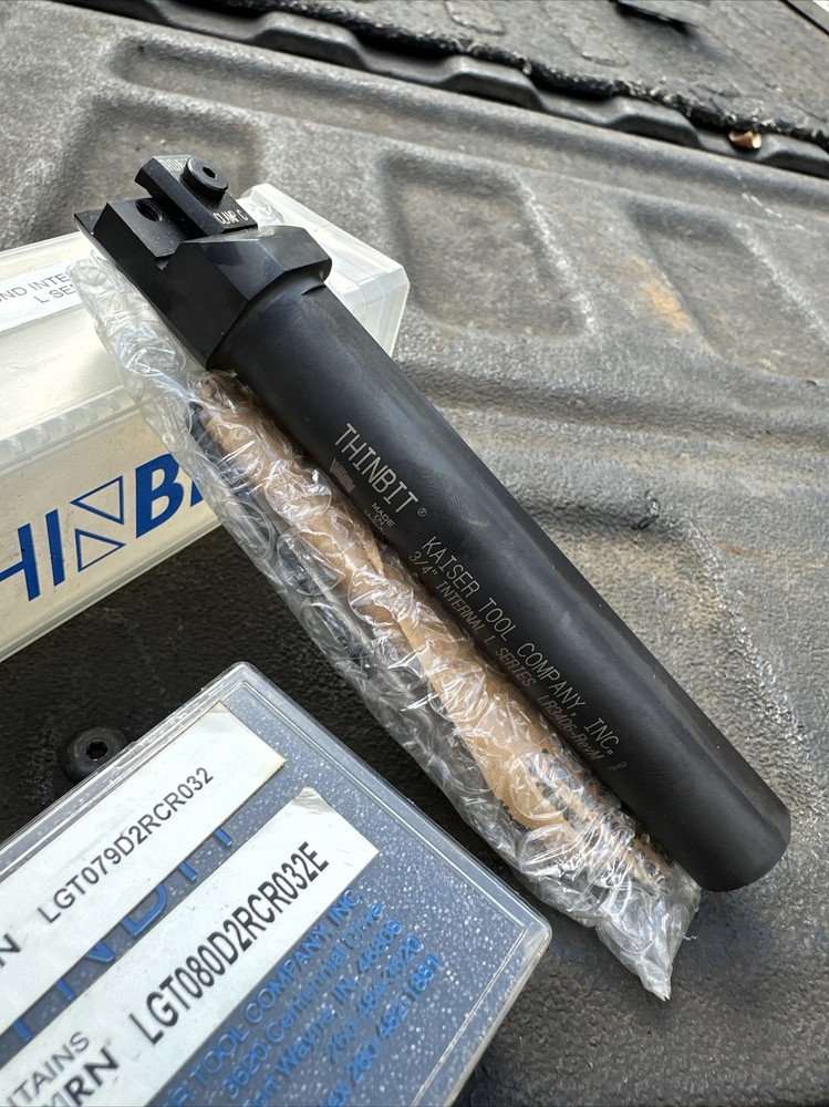 KAISER 3/4” THINBIT ID Grooving INTERNAL INDEXABLE BORING BAR Tool Holder
