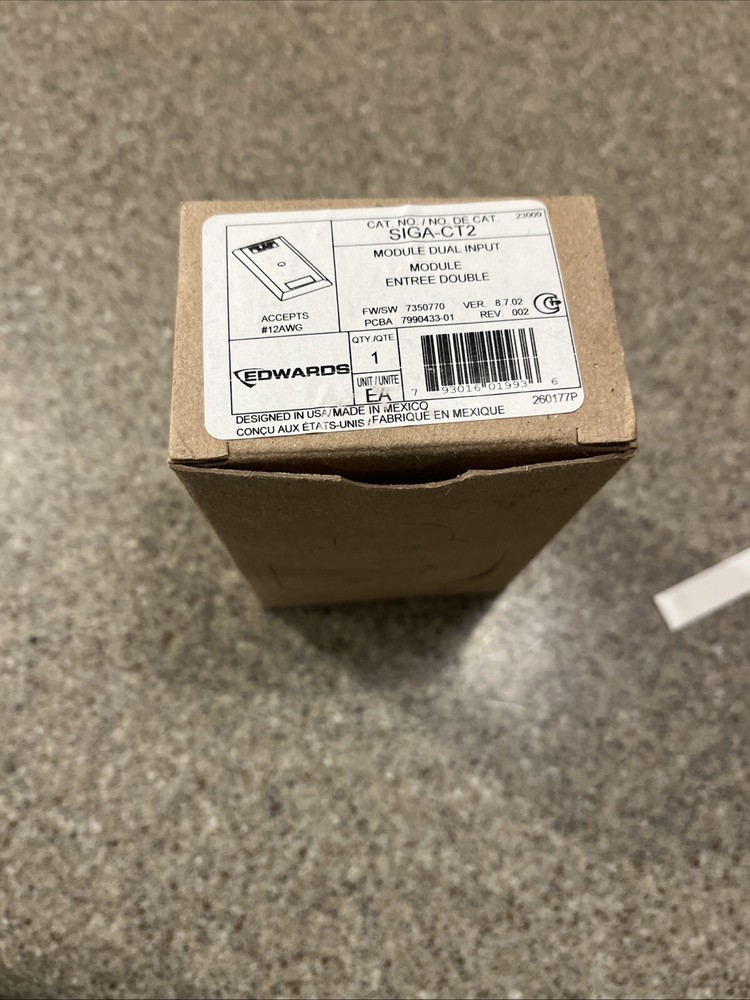 EST SIGA-CT2 Dual input module Edwards