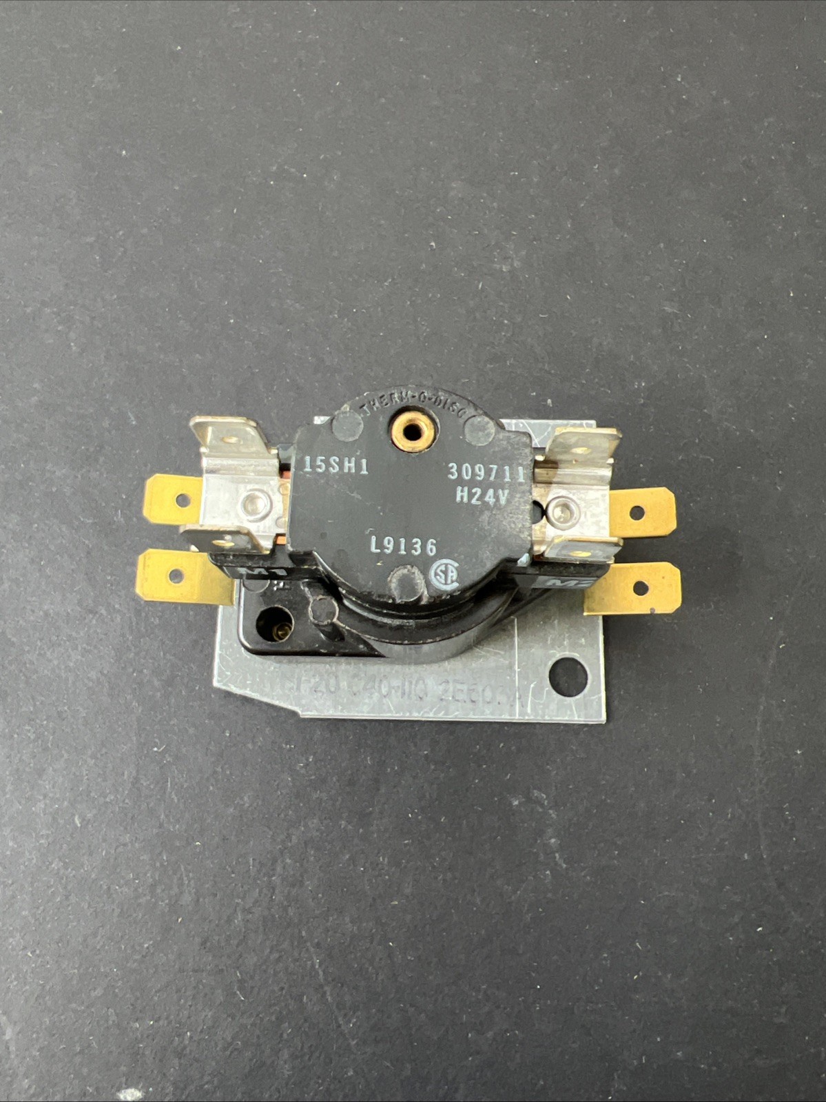 THERMODISC 15SH1 309711 HI-20 C40-110 2E603A HEAT CONTROL SEQUENCER