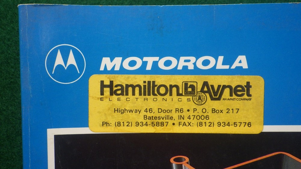 1991 Motorola CMOS Logic Data Manual/Handbook