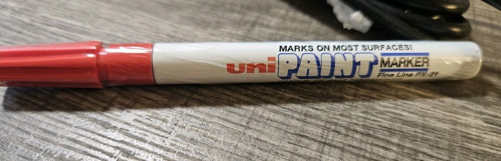 MARKAL FINE LINE PRO-LINE MARKER RED
