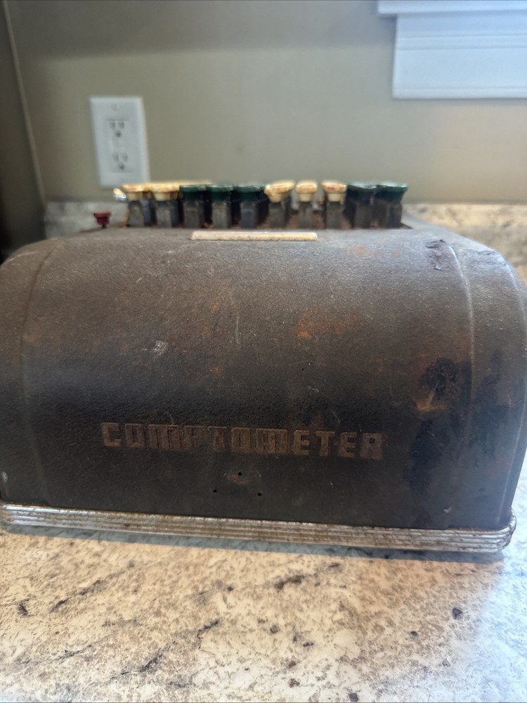 Vintage Felt & Tarrant Calculating / Adding Machine COMPTOMETER