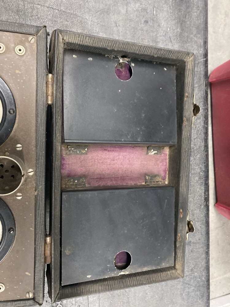 Radio Service Set. Vintage Tester Missing Probe. Untested