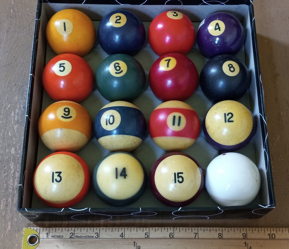 Billiard Ball Set - Used