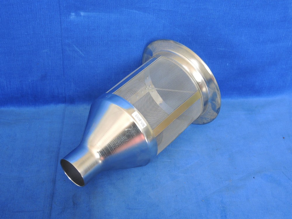 Kawata Material Strainer Mounts inside mini hopper / throat loader