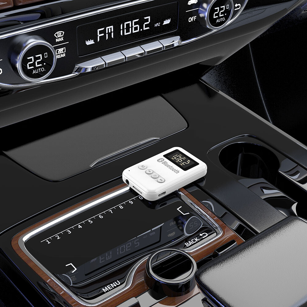 4in1 Bluetooth&FM Transmitter Wireless Receiver MP3 Player For Home Car Stereo