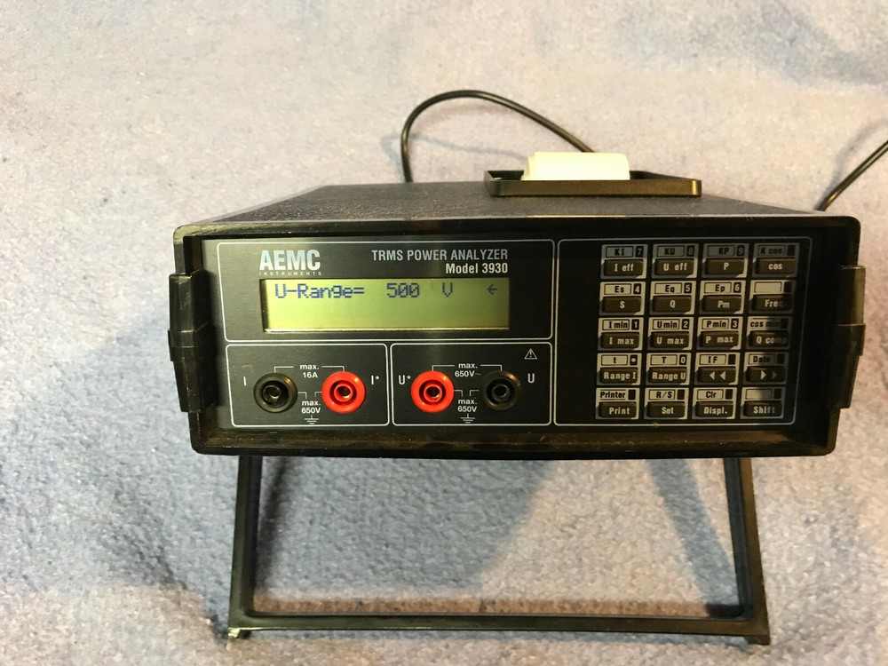AEMC 3930 TRMS Power Analyzer