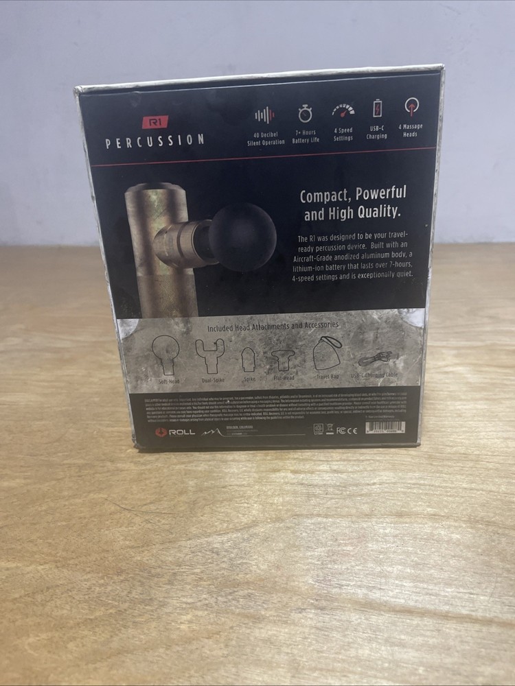 ROLL Recovery R1 Percussion - Gold