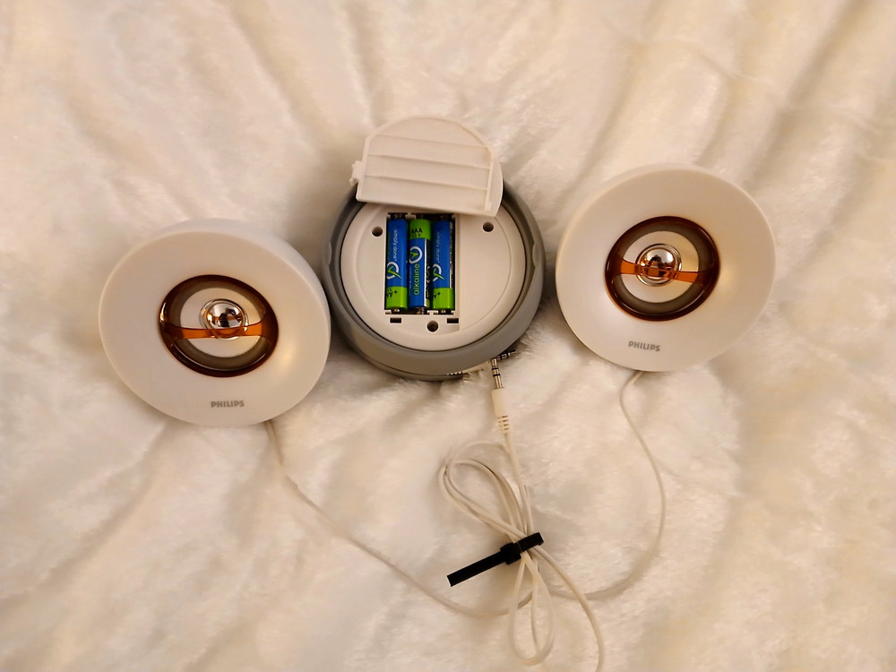 Sony D-EJ010 PSYC CD Walkman Portable Player Earbuds CDS Speakers Case Bundle