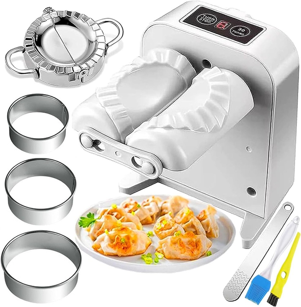 Electric Dumpling Maker Machine Rechargeable Auto with Accessories