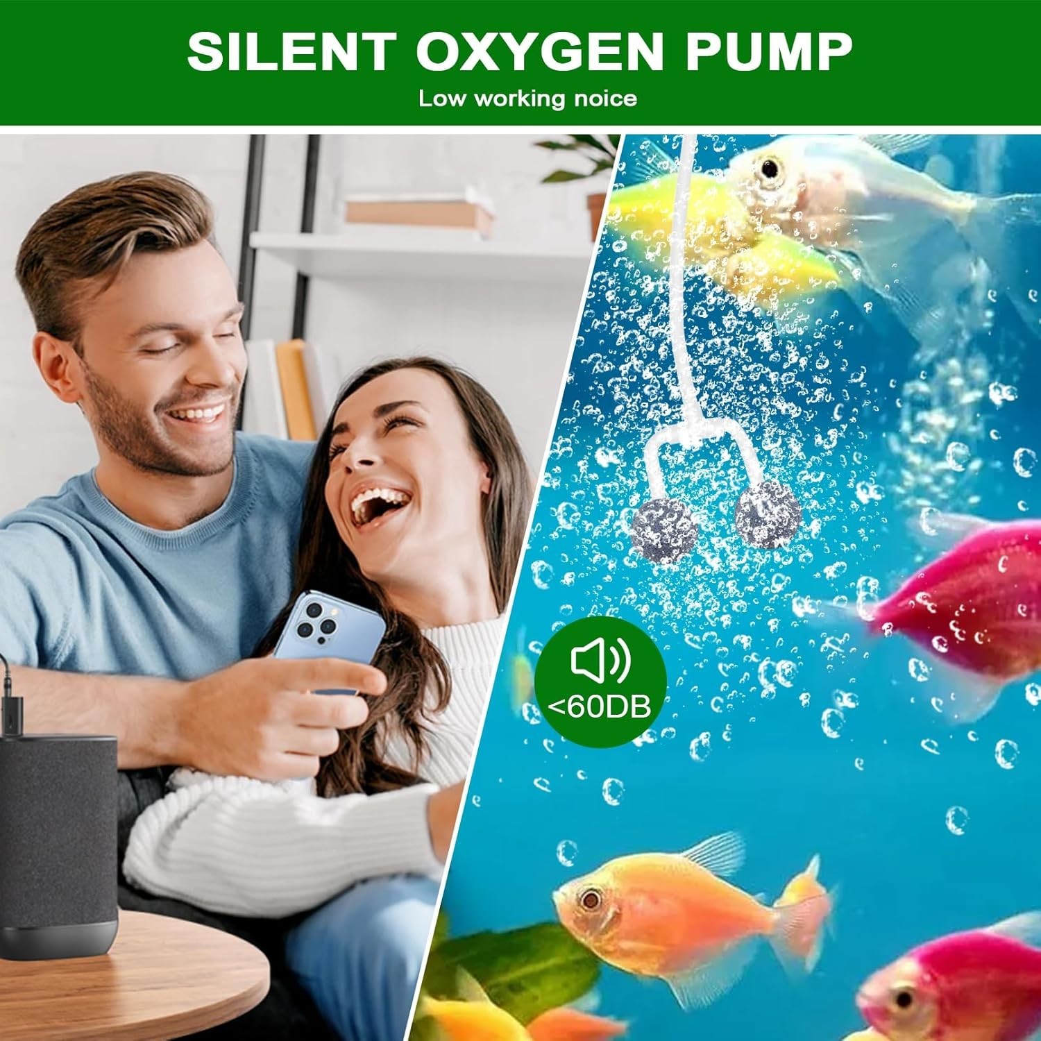 Solar Pond Aerator with Air Pump 3 Modes 4W for Fish Tanks, Ponds, Hydroponics