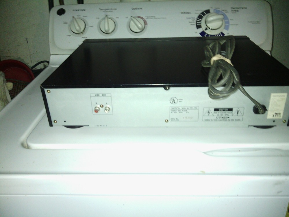 Sony CDP-550 CD Player Dual D/A Converte