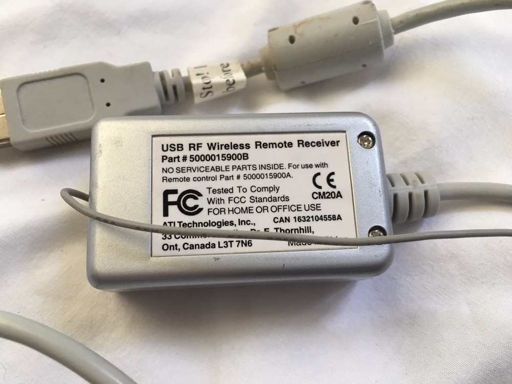 ATI USB RF Wireless Remote Receiver Part 500015900B