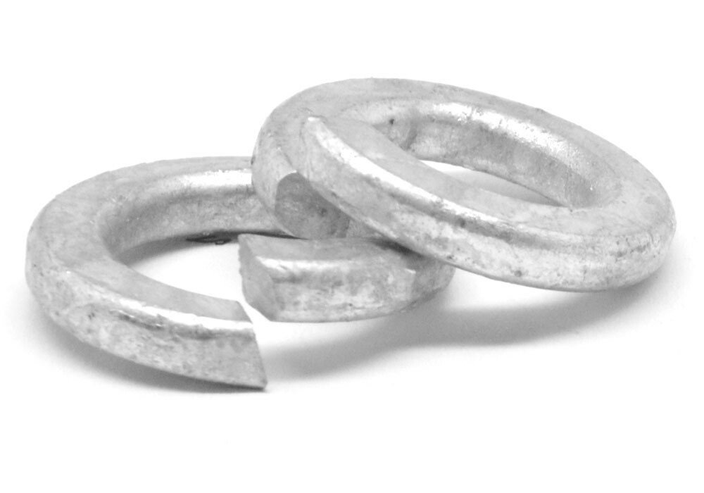 7/8" Regular Split Lockwasher Medium Carbon Steel Hot Dip Galvanized