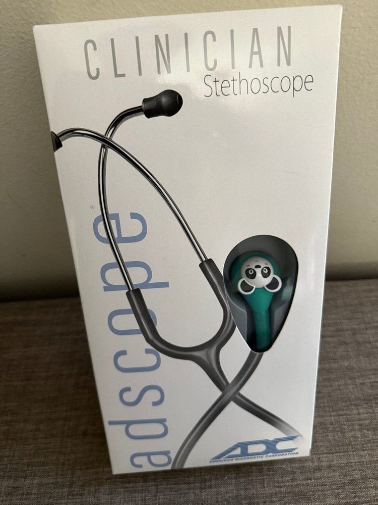 New ADC Adscope Pediatrics Stethoscope  *Missing Interchangeable face clips*