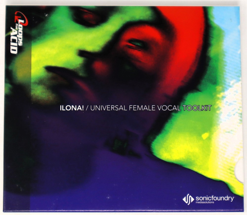 Sonic Foundry Female Vocal Loops For Acid Sample/Sound Library/Sampling CD