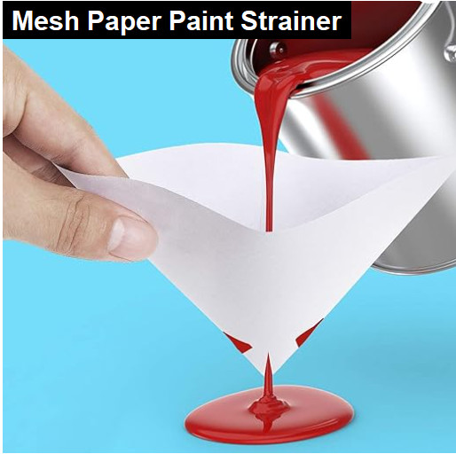 Paint Strainers, Paint Filter Strainer Paper Cone - 190 Mic, Pack (250/500/1000)
