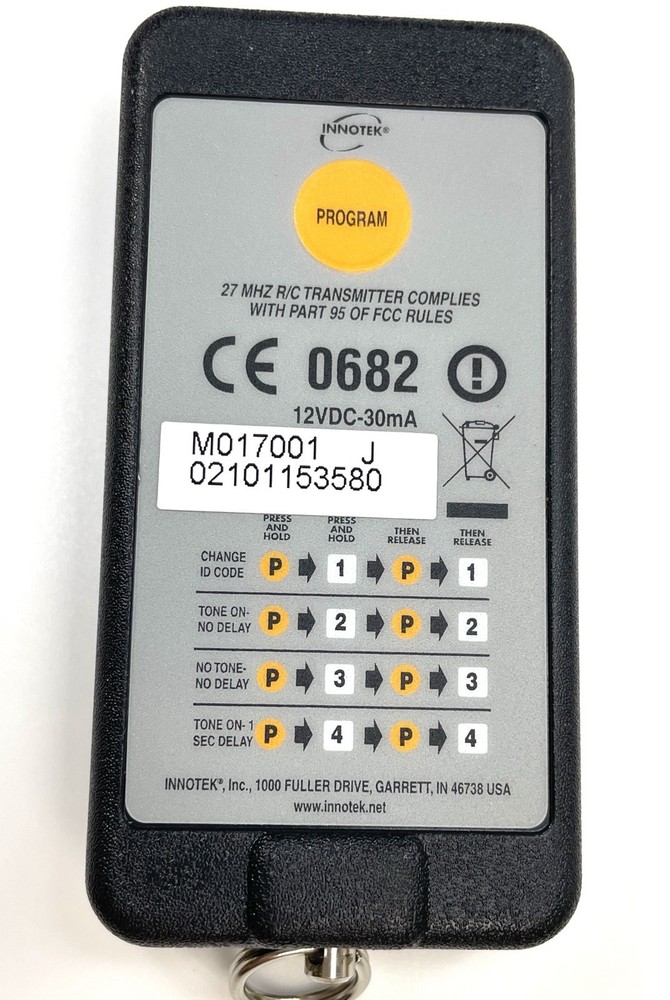 Innotek M017001 Dog Trainer Transmitter Replacement Remote Control Only