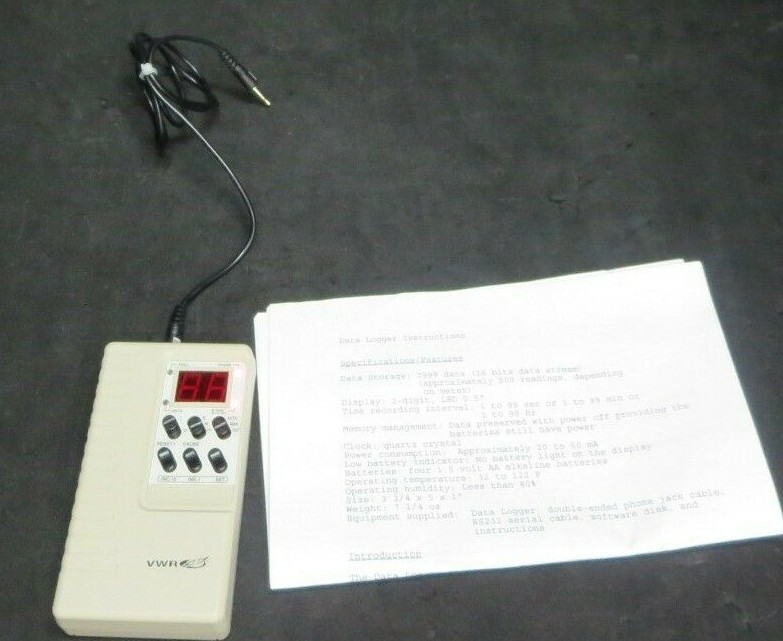 VWR Scientific Products Digital Data Logger Module (9 VDC)
