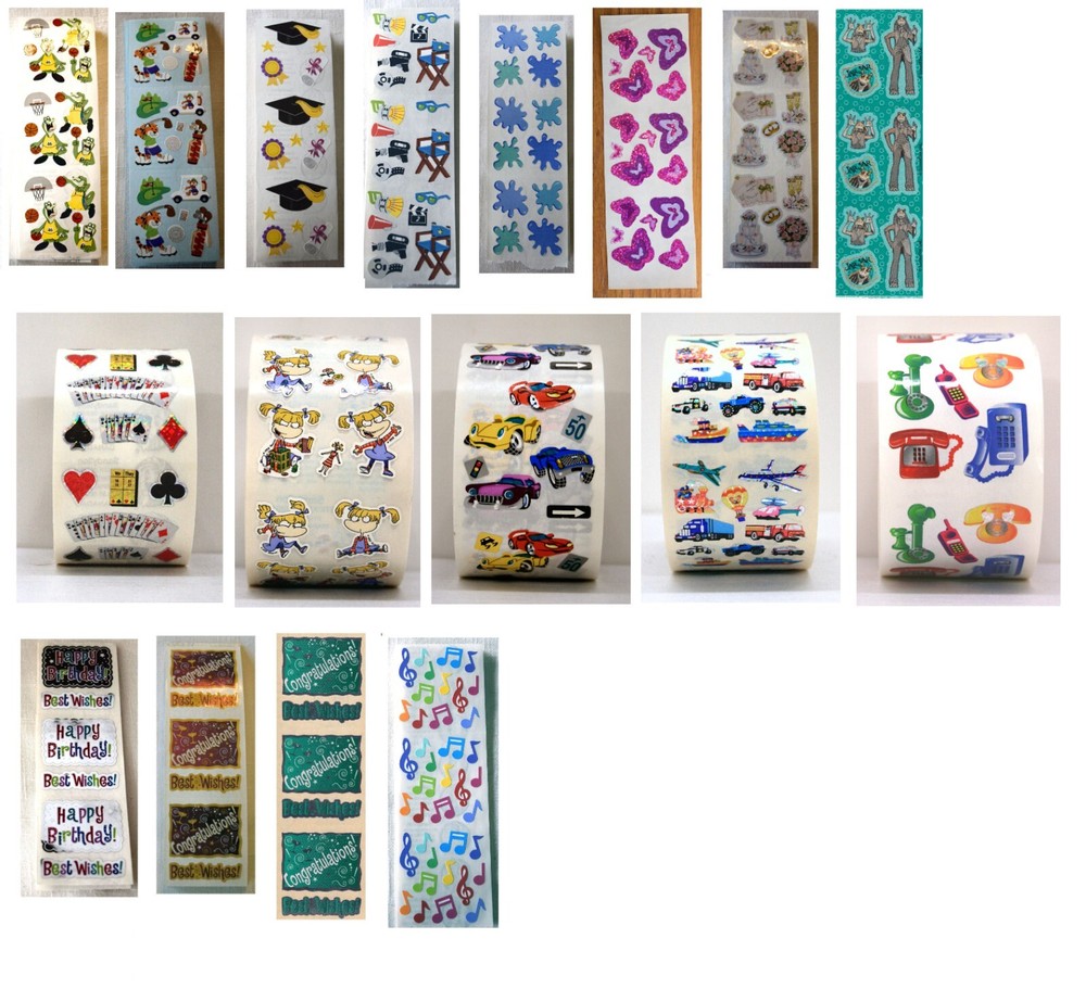 Vintage Sandylion Stickers - 3 modules per selection