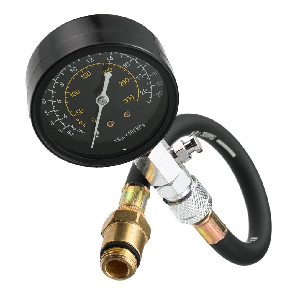 Engine Cylinder Compression Gauge Tester Kit Gas Engine Diagnostic Tester Tool