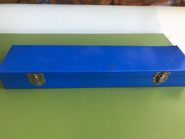 Royal Blue Metal Case