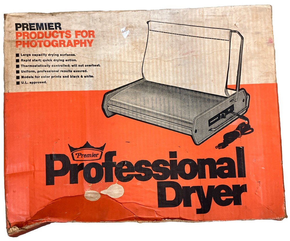 PREMIER PROFESSIONAL PRINT DRYER Thermostatically Controlled Orig Box Model TC