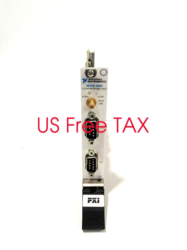 National Instruments NI PXI-4220 Strain Pressure Force Load Sensor Input Module/