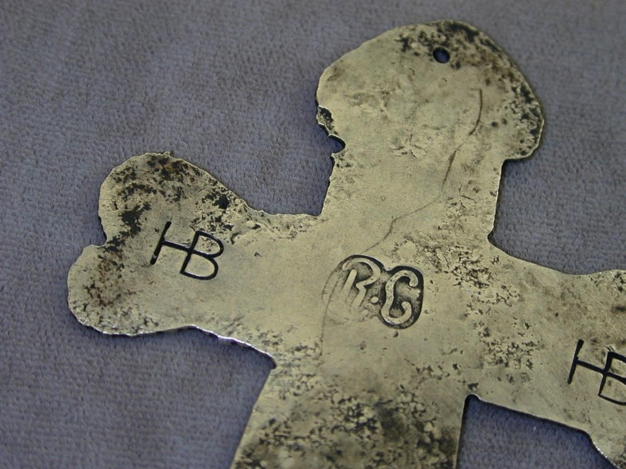 HTF Hudson Bay Robert Cruickshank Native American Trade Silver Cross Montreal