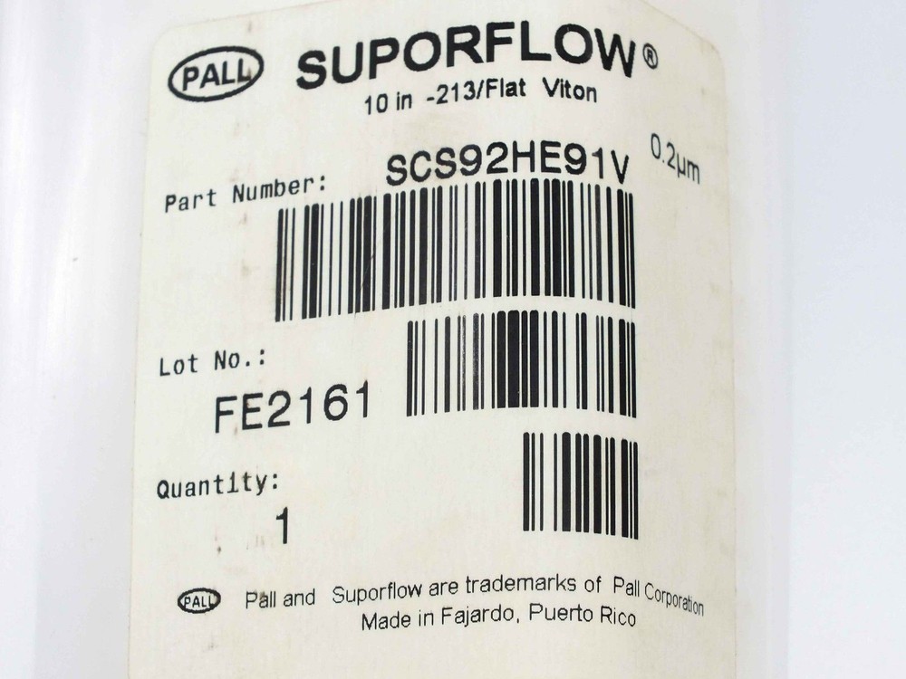 SCS92HE91V Pal SUPORFLOW 0.2um