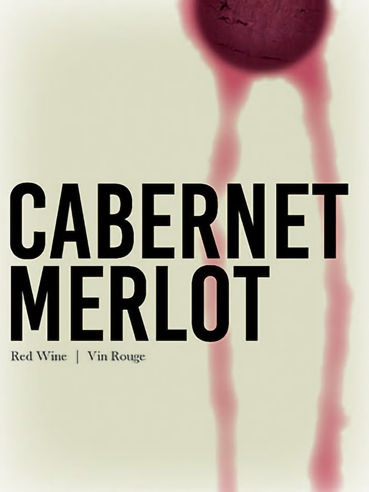 Cabernet Merlot Wine Labels