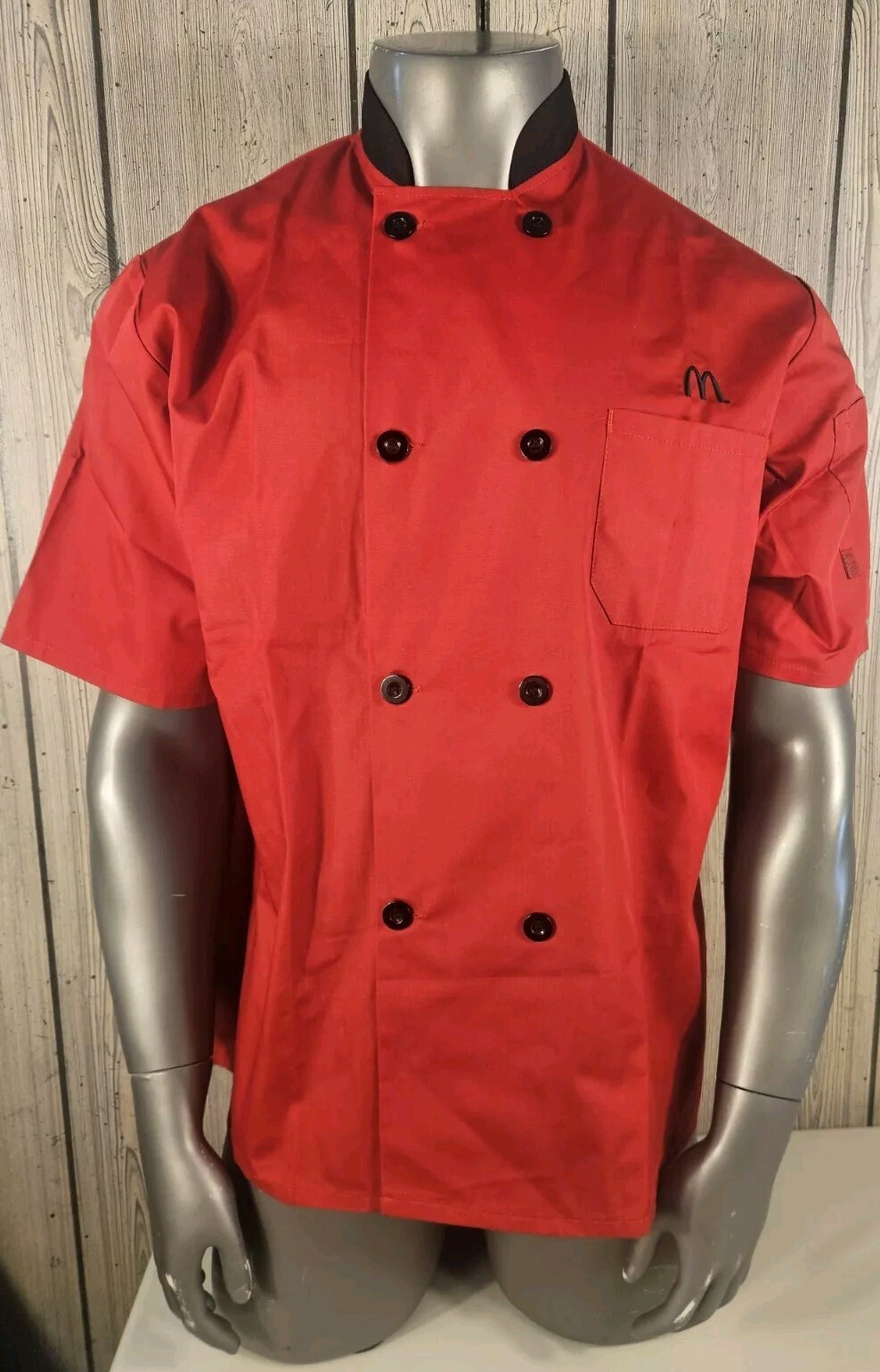Happy Chef Mcdonalds Signature Lightweight Chef Coat 505 Size XL