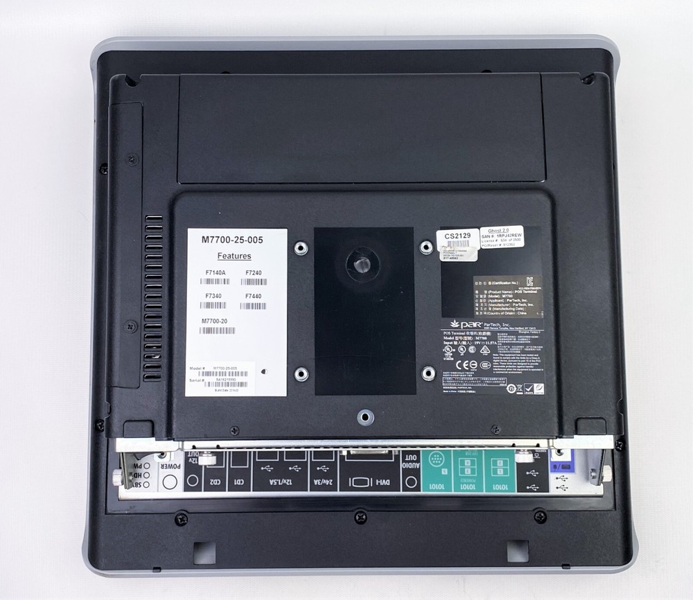 ParTech Par M7700 Touch Screen AiO POS EverServ System Terminal Computer
